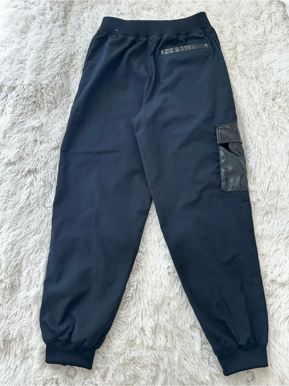 Nike Sportswear Icon Clash Woven Zip Cargo Jogger Pants Black XS DM1725-010